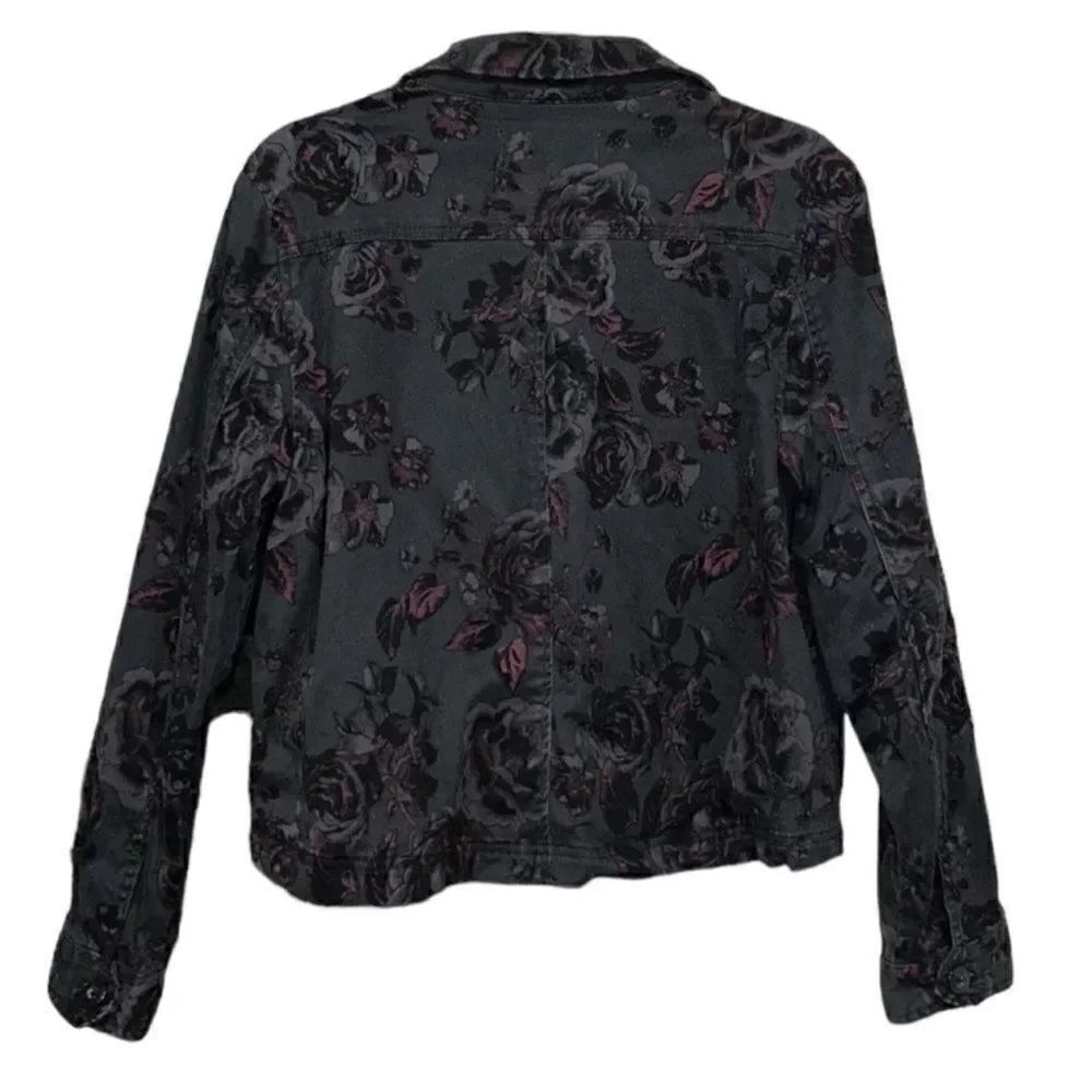 American Rag Floral Print Jacket(Size Medium) - Picture 4 of 8